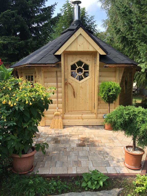 Ferienhaus Erzgebirge "An Der Trebe" Mit Kamin Und Sauna نيوهاوسين الغرفة الصورة
